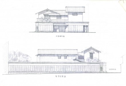 元誓願寺通の家：計画案