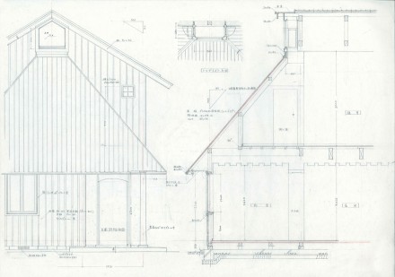 美山下吉田の家：スケッチ